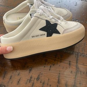 New! Slide on platform shoes!